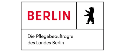 Wort-Bild-Marke: Die Pflegebeauftragte des Landes Berlin