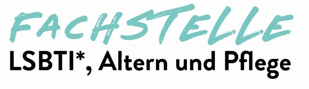 Logo Fachstelle LSBTI*, Altern und Pflege