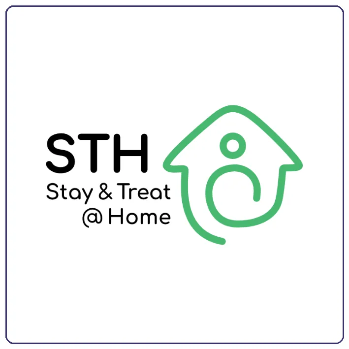 Logo Stay@Home – Treat@Home (STH)