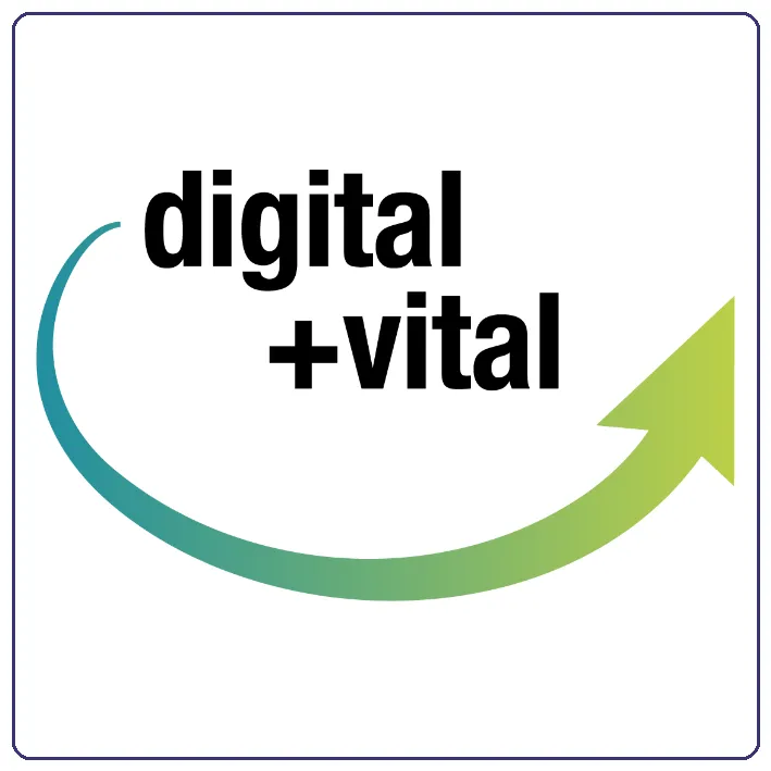 Wortmarke von digital+vital
