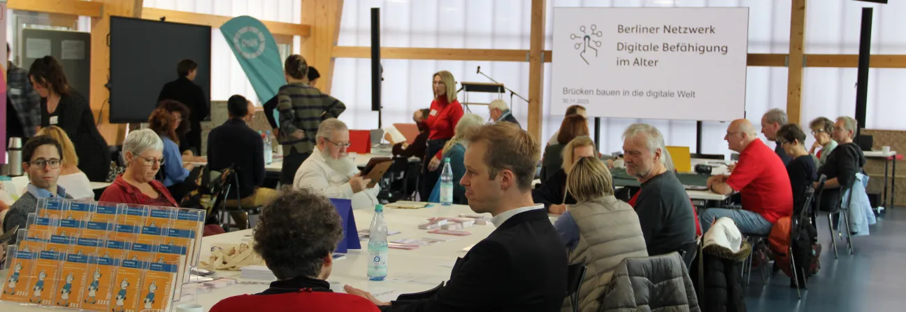Foto der Netzwerkveranstaltung Brücken bauen in die digitale Welt