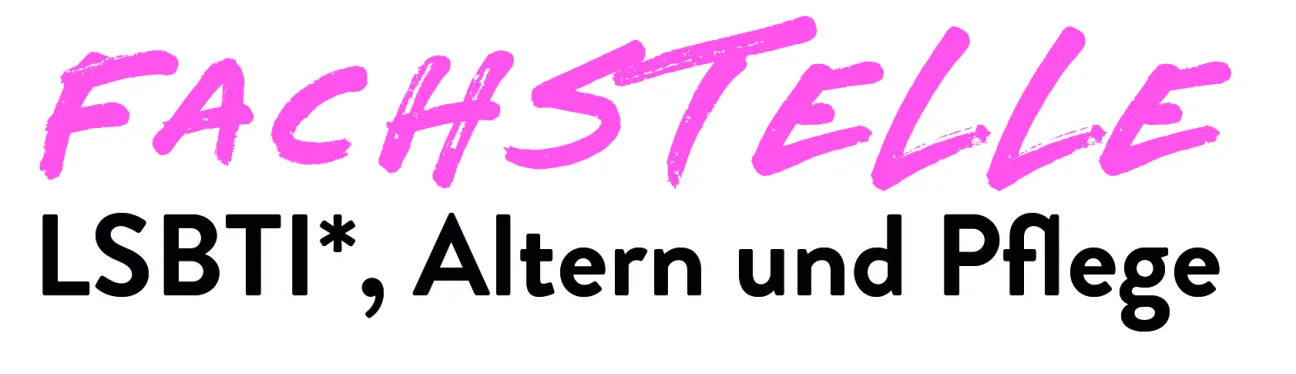 Wortmarke: Fachstelle LSBTI*, Altern und Pflege
